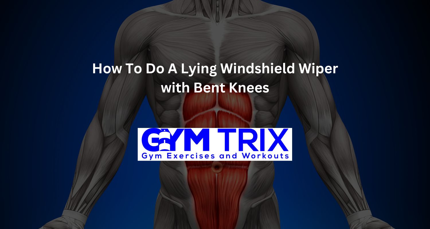 How To Do A Lying Windshield Wiper with Bent Knees Benefits, Proper